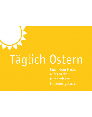 Postkarte "Täglich Ostern"
